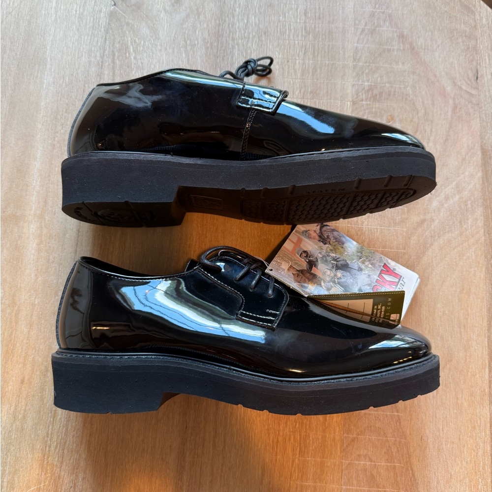 Rocky Men's Black Dress Shoes